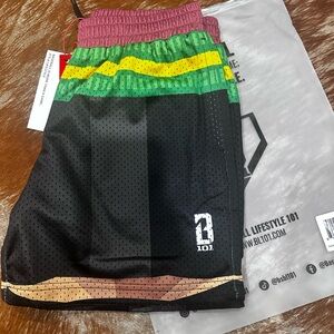 BL101 Kids Colorful Sports Shorts